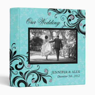 Classy Wedding Album 3 Ring Binder