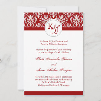Classy Wedding Invitation Template