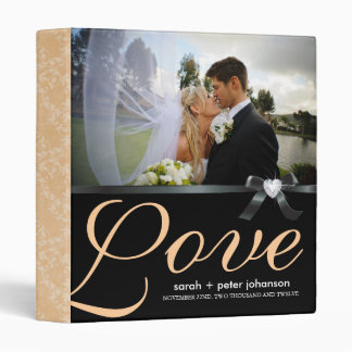 Classy Wedding Photo Album 3 Ring Binder