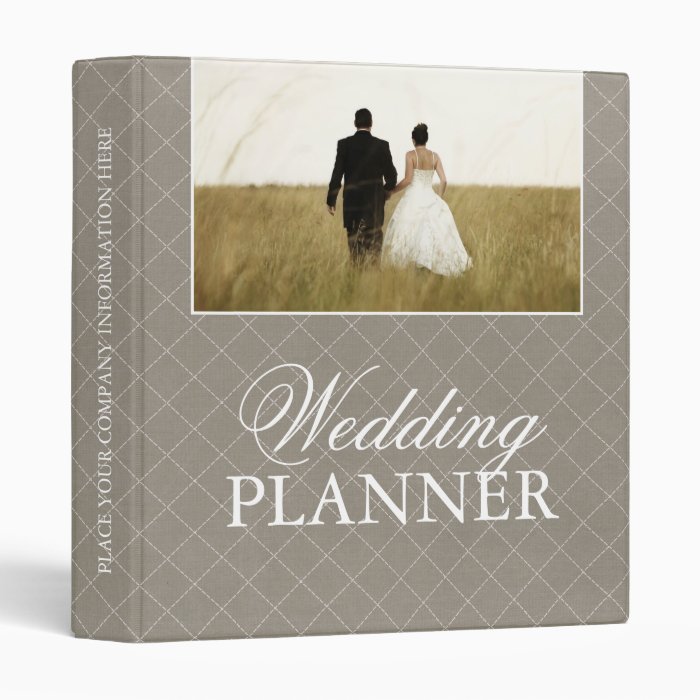 Classy Wedding planner Binder