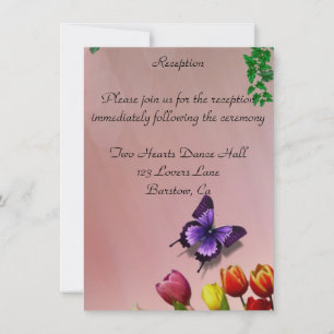 Classy Wedding Reception Personalized Announcement