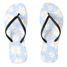 yellow daisy sandals