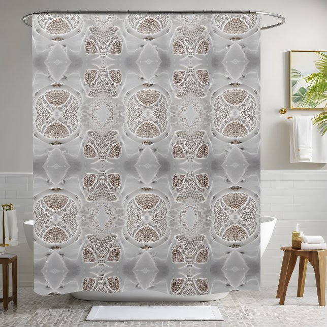 Classy White Shower Curtain (Creator Uploaded)