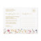 Classy Wildflower Garden Wreath Save the Date