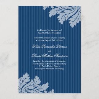 Classy Winter Wedding Invitation