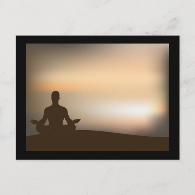 Classy YOGA Post Card (Front)