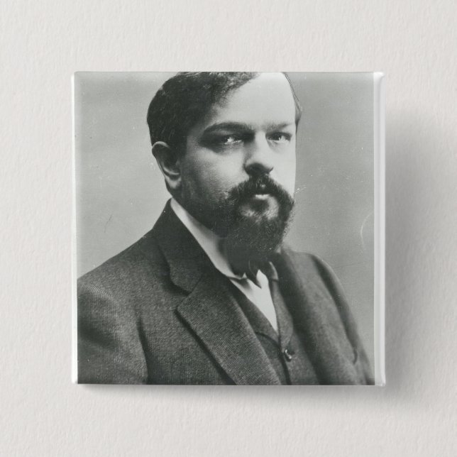 Claude Debussy Button (Front)