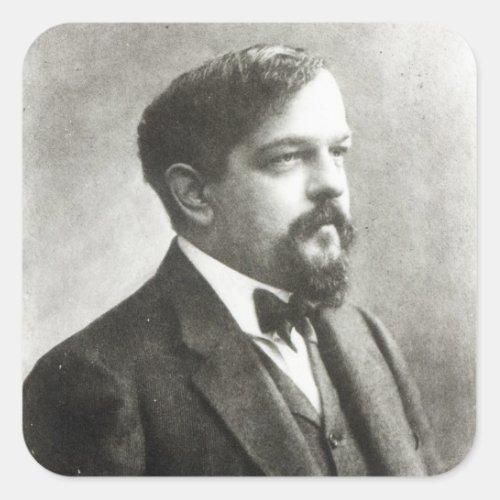 Claude Debussy c1908 Square Sticker