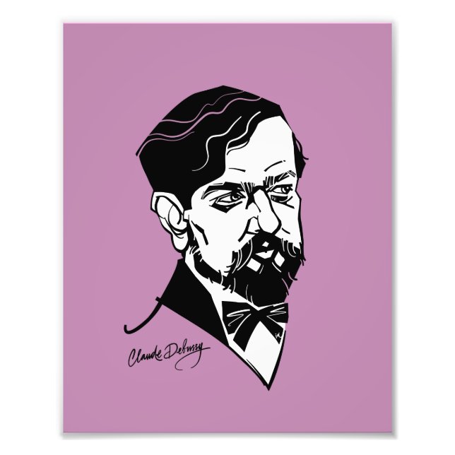 Claude Debussy Photo Print (Front)