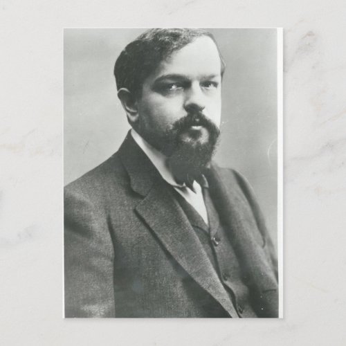 Claude Debussy Postcard