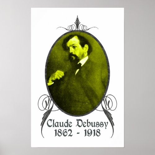 Claude Debussy Poster