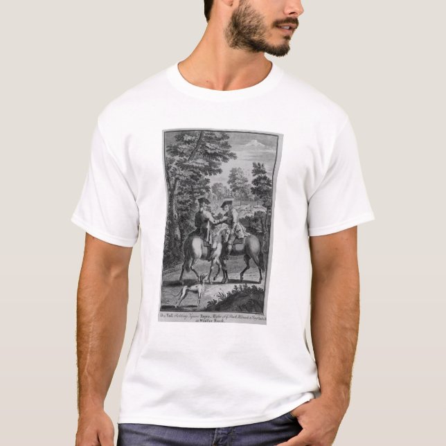 Claude Duval robbing Squire Roper T-Shirt (Front)