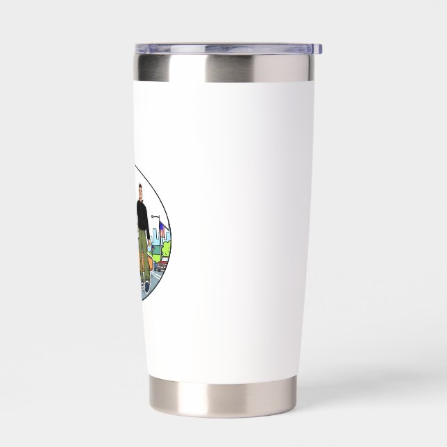 Claude - GTA 3 Insulated Tumbler (Left)