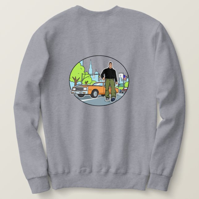 Claude - GTA 3 Sweatshirt (Design Back)