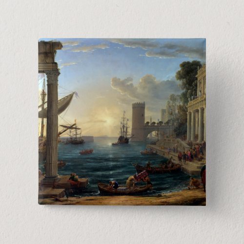 Claude Lorrain Seaport with the Embarkation Button