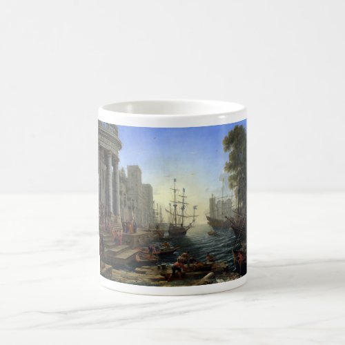 Claude Lorrain Seaport with the Embarkation Coffee Mug