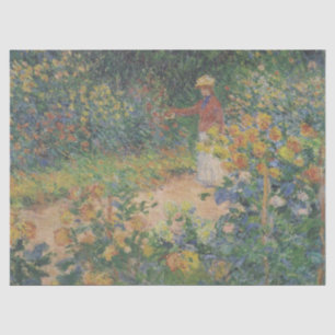 Claude Monet 1895 Vintage In the Garden Tissue Paper