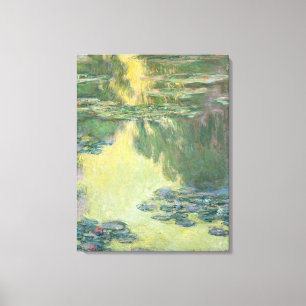 Claude Monet 1907 Vintage Waterlilies Canvas Print
