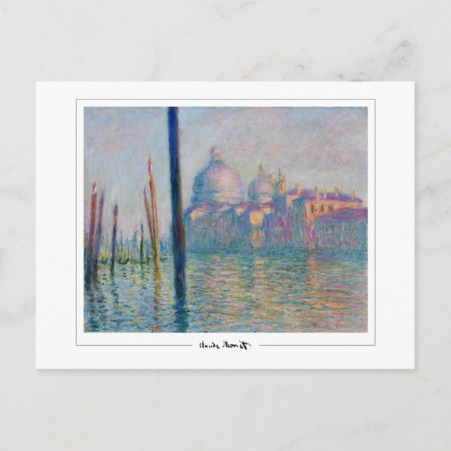Claude Monet #257-2 - Fine Art Postcard (Front)