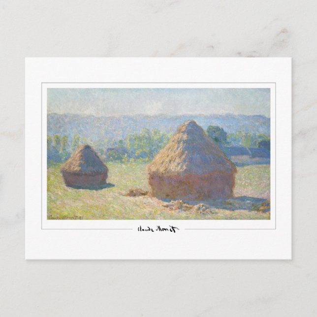 Claude Monet #31 - Fine Art Postcard (Front)