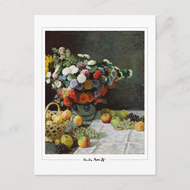 Claude Monet #32-2 - Fine Art Postcard (Front)