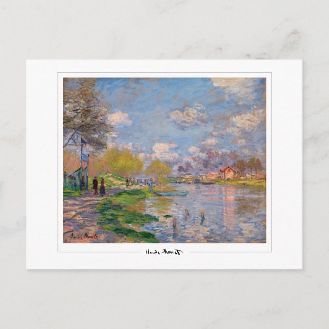 Claude Monet #48-2 - Fine Art Postcard (Front)