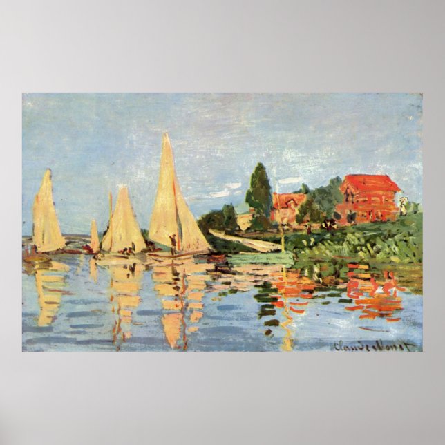 Claude Monet 4 Poster (Front)