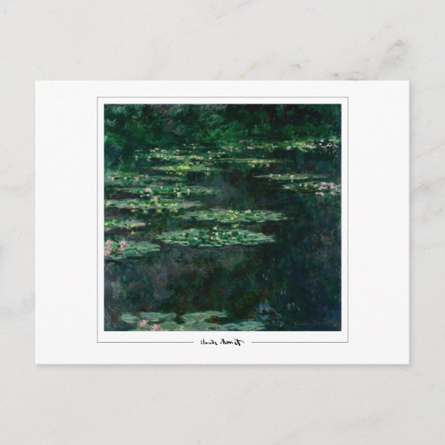 Claude Monet #5-2 - Fine Art Postcard (Front)