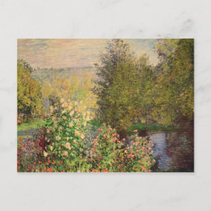 Claude Monet   A Corner of the Garden at Montgeron Postcard