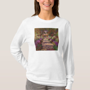 Claude Monet A Pathway in Monet's Garden T-Shirt