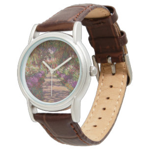 Claude Monet A Pathway in Monet's Garden Watch