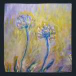 Claude Monet - Agapanthus Bandana<br><div class="desc">Agapanthus,  close-up (Les Agapanthes) - Claude Monet,  1914-1917</div>