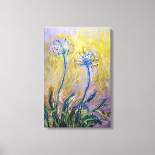 Claude Monet - Agapanthus Canvas Print