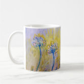 Monet floral painting: Agapanthus flowers Mug | Zazzle