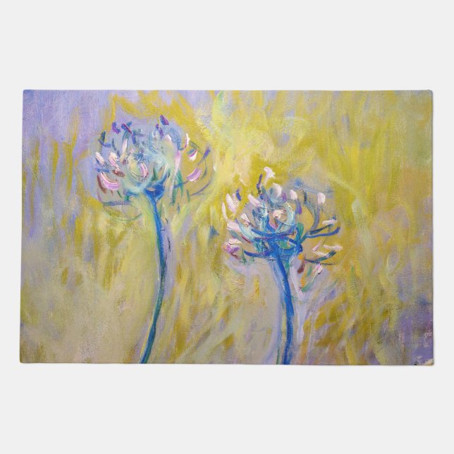 Claude Monet - Agapanthus Doormat (Front)