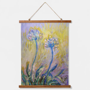 Claude Monet - Agapanthus Hanging Tapestry