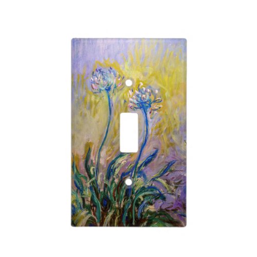 Claude Monet _ Agapanthus Light Switch Cover