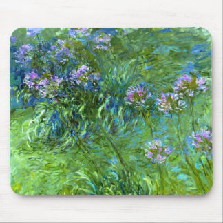 Claude Monet: Agapanthus Mouse Pad