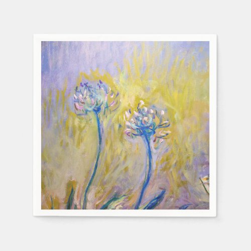 Claude Monet _ Agapanthus Napkins