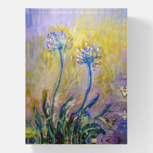Claude Monet - Agapanthus Paperweight