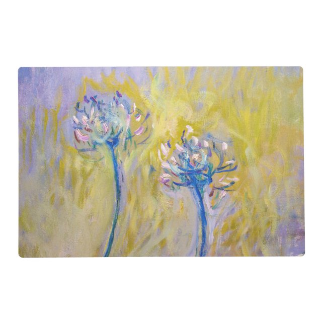 Claude Monet - Agapanthus Placemat (Front)