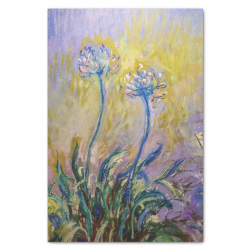 Claude Monet _ Agapanthus Tissue Paper