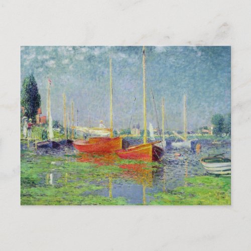 Claude Monet  Argenteuil c1872_5 Postcard