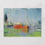 Claude Monet | Argenteuil, c.1872-5 Postcard<br><div class="desc">Argenteuil,  c.1872-5 | by Claude Monet | Art Location: Musee de l'Orangerie,  Paris,  France | French Artist | Image Collection Number: XIR19111</div>