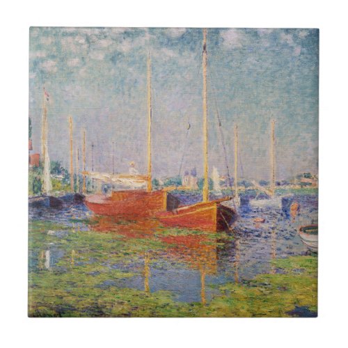 Claude Monet _ Argenteuil Ceramic Tile