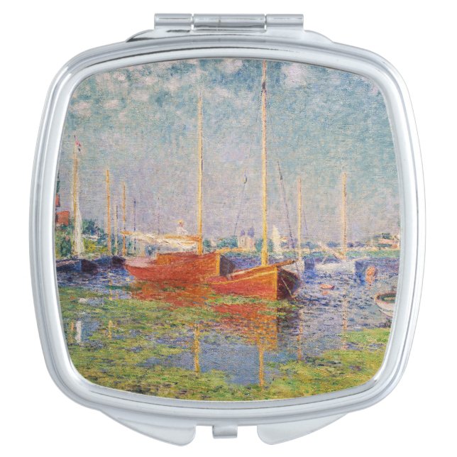 Claude Monet - Argenteuil Compact Mirror (Front)