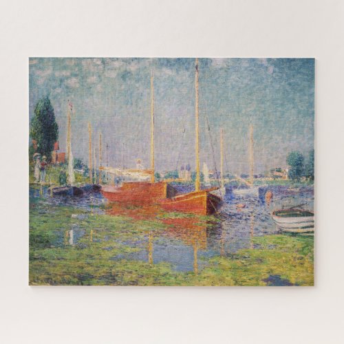 Claude Monet _ Argenteuil Jigsaw Puzzle