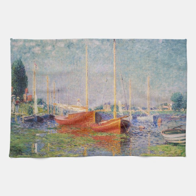 Claude Monet - Argenteuil Kitchen Towel (Horizontal)