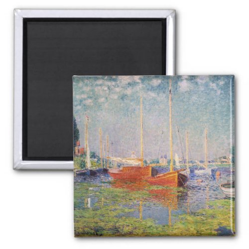 Claude Monet _ Argenteuil Magnet