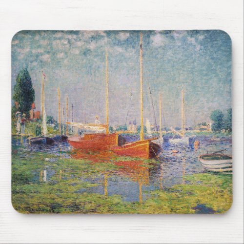 Claude Monet _ Argenteuil Mouse Pad
